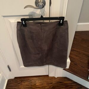 White House Black Market Women's Gray Mini Pencil Skirt Work